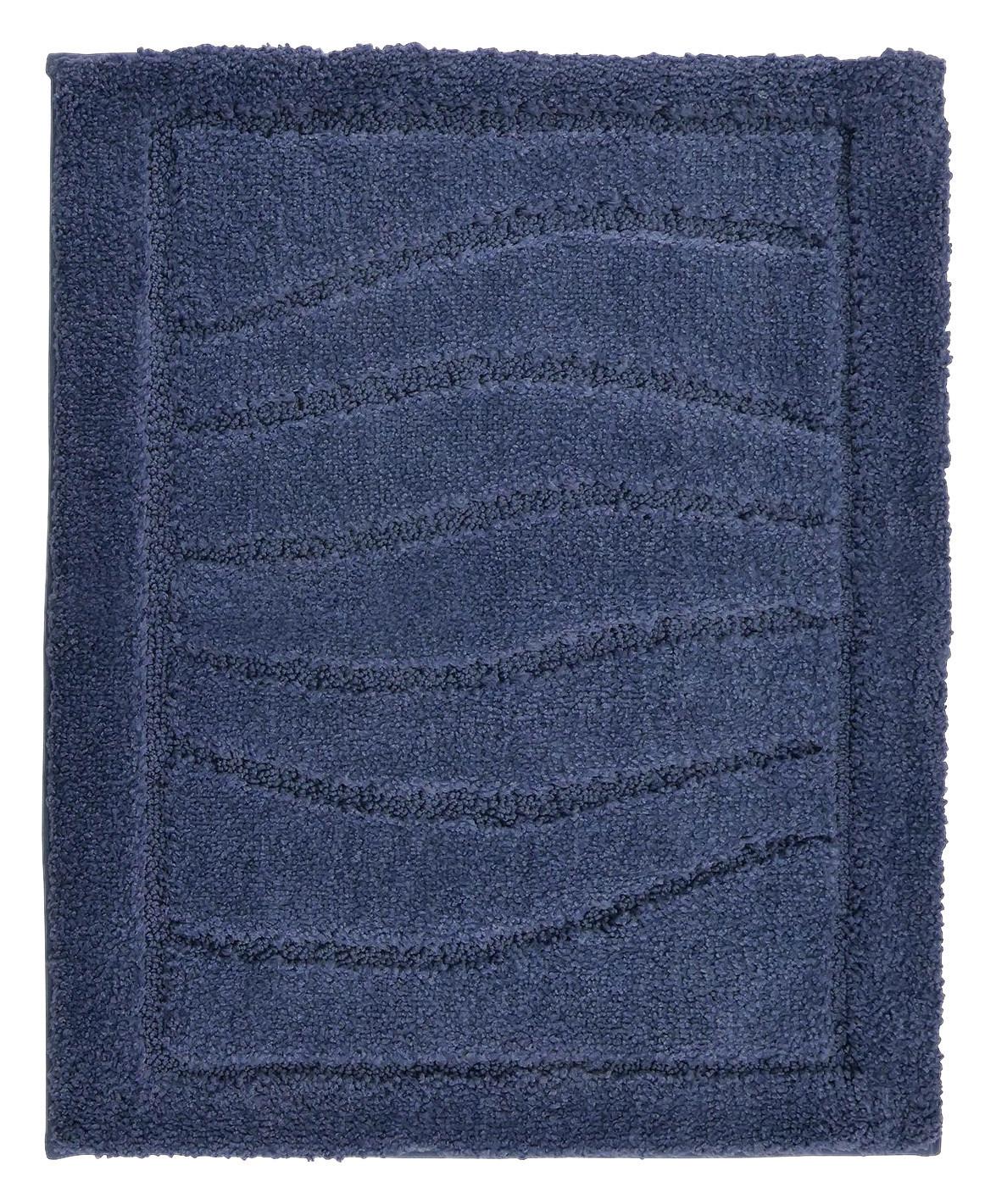 WC-Vorleger Lasse Blau 50x60 cm Waschbar