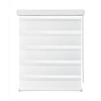 DUÁLNÍ ROLETA THOMAS - bílá, textil/plast (45/160cm) - Premium Living