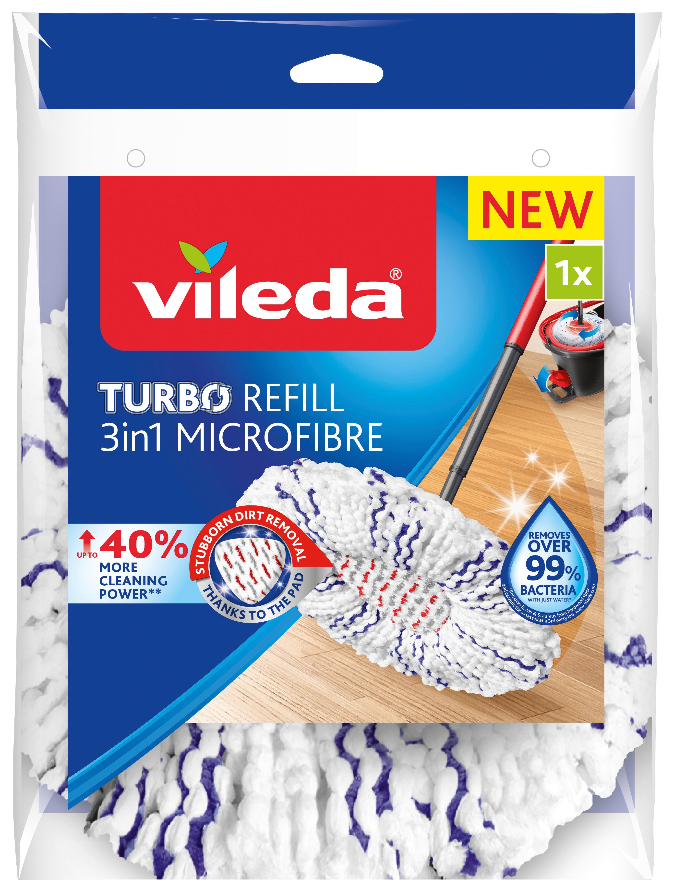 Pótfelmosófej Vileda Turbo 3in1 - textil - Vileda