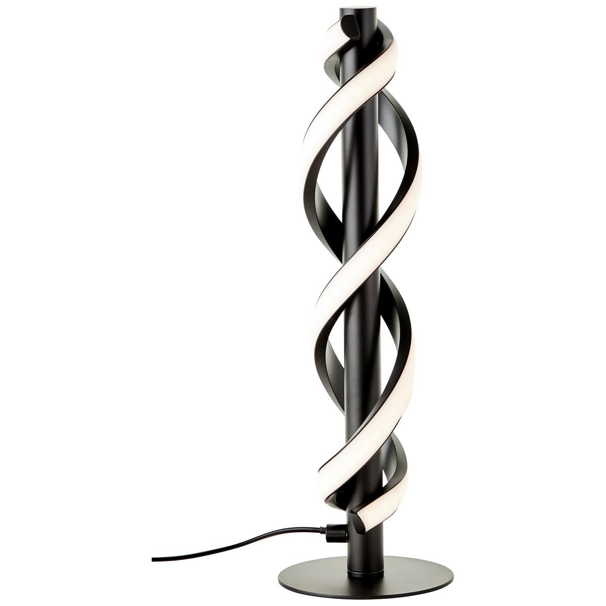 Tischleuchte G94538/06 Amalie - Schwarz, Design, Kunststoff/Metall (12/38,90cm) - Brilliant