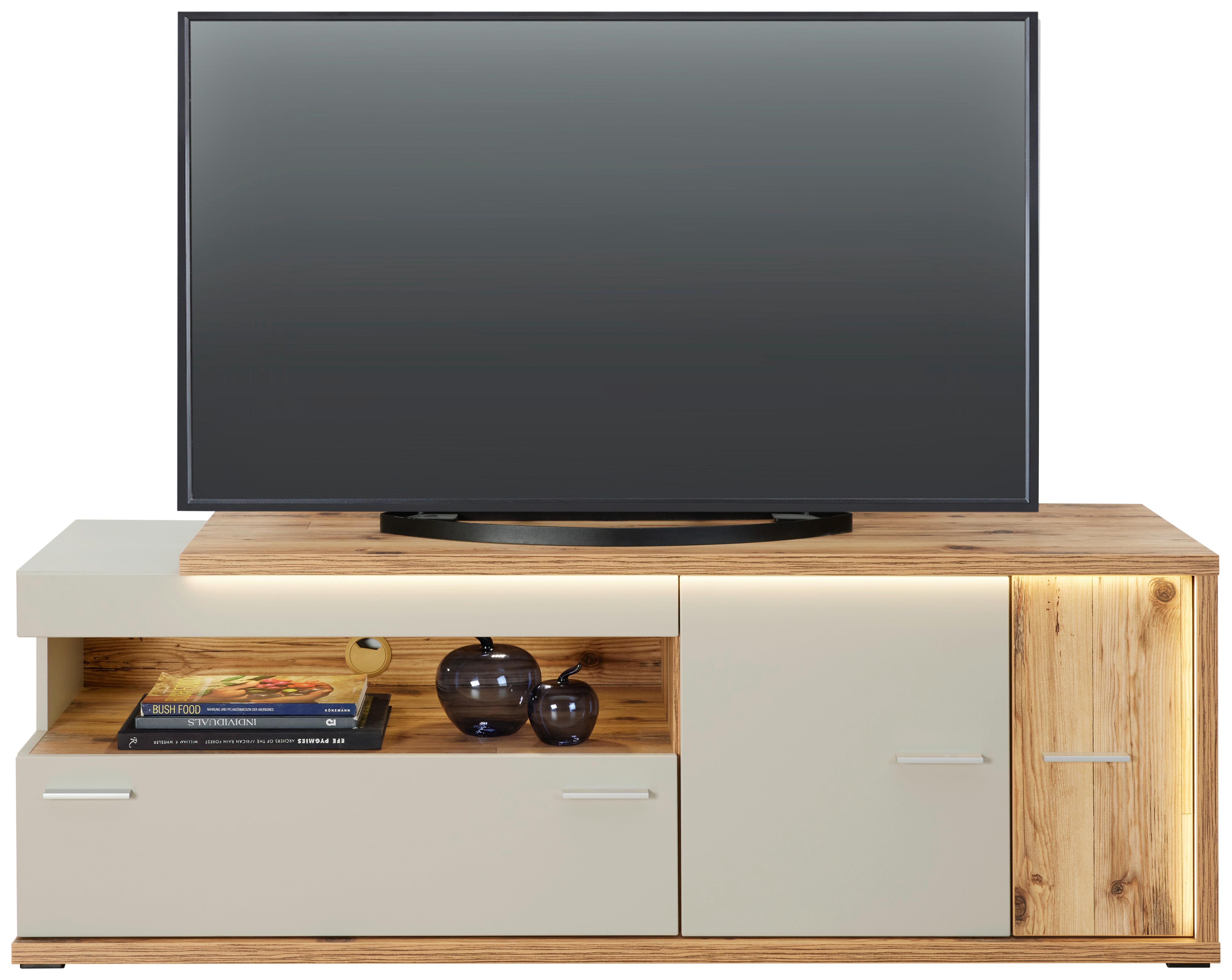 Tv Diel Ambiente - Moderný, kompozitné drevo/plast (163,6/56,6/53,6cm)