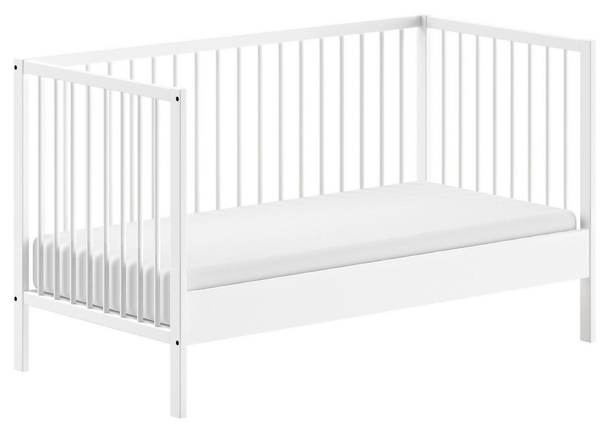 Kinder-/juniorbett Dino - Weiß, MODERN, Holz (70/140cm) - MID.YOU