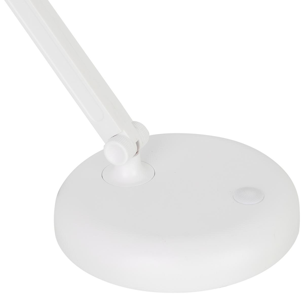 Tischlampe Daniel Weiß Daniel - Weiß, MODERN, Kunststoff (12,5/34cm) - Luca Bessoni