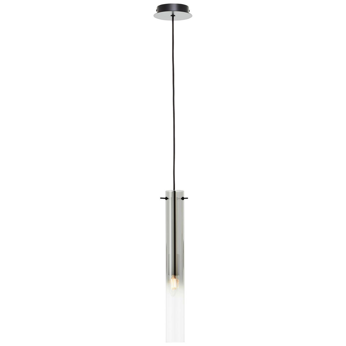 Hängeleuchte 99209/06 Glasini - Schwarz, Design, Glas/Metall (14,5/199cm) - Brilliant