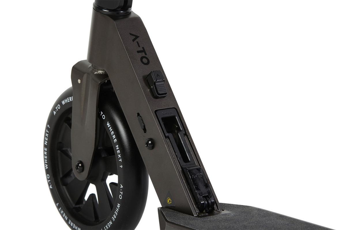 Kickscooter Ultimo Bronze Ø 200 mm - Bronzefarben, KONVENTIONELL, Metall (94/36/100cm)