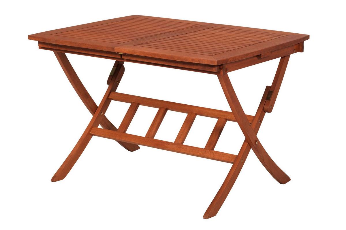 Gartentischgruppe Comodoro 9 -Teilig. Grau/Naturfarben - Eukalyptusholzfarben/Grau, KONVENTIONELL, Holz/Textil - Gardenson