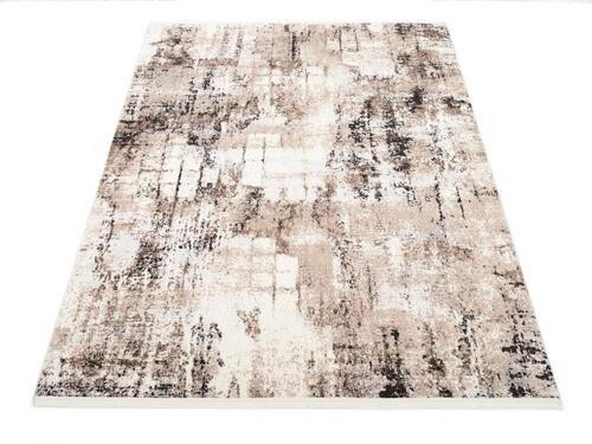 Webteppich Braun/Beige Antibes 120x170 cm - Beige/Braun, Design, Textil (120/170cm) - Novel