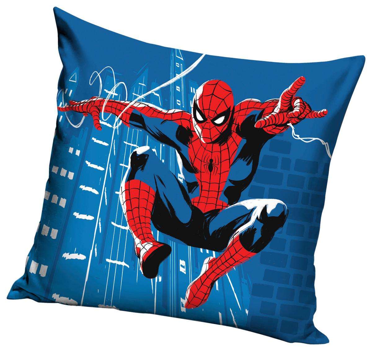Zierkissen Spiderman 40x40 Cm Polyester Multicolor - Multicolor, Textil (40/40cm)