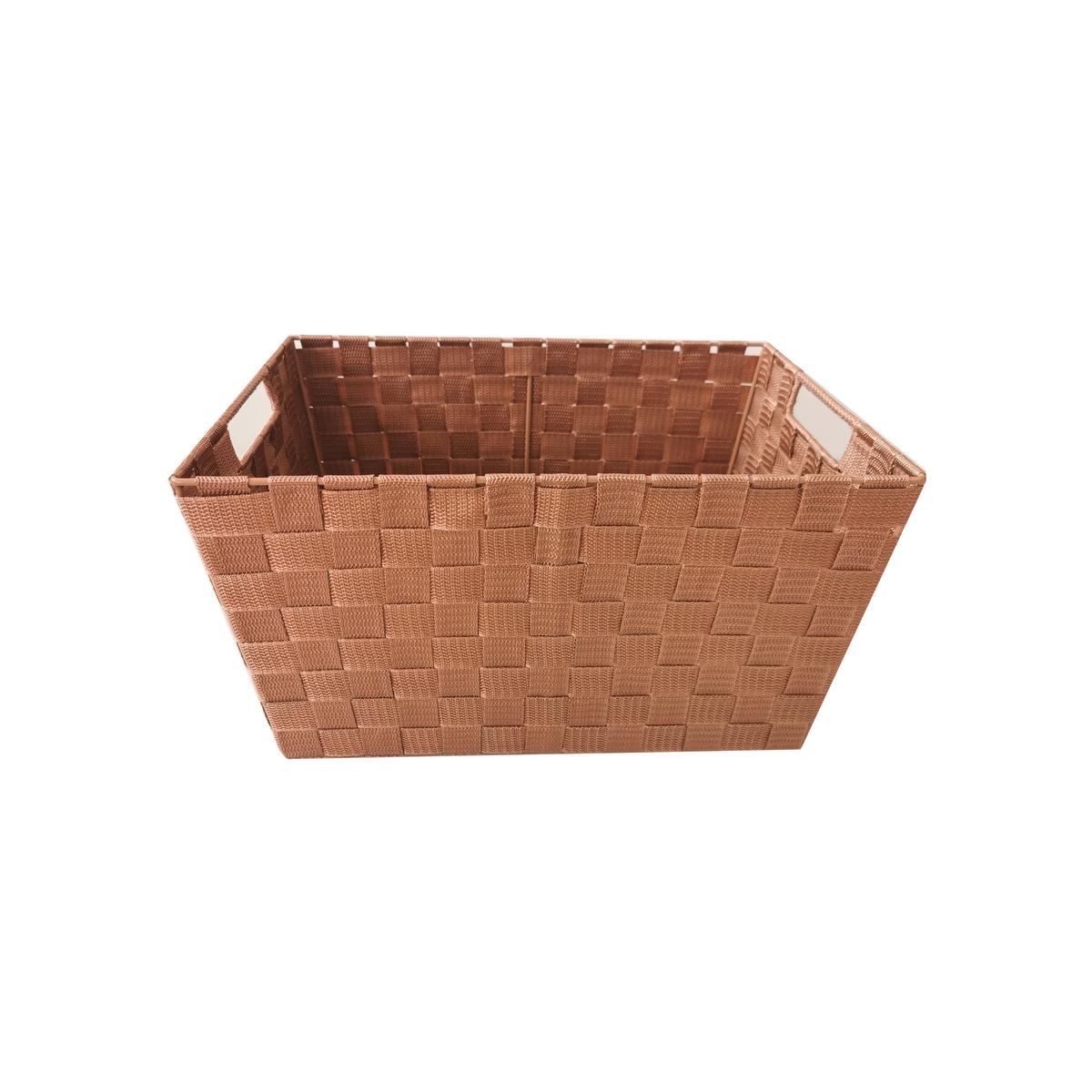Regalkörbe Carolyn 41x29 Cm Hellbraun Kunststoff - Hellbraun, Basics, Kunststoff (41/21/29cm) - Ondega