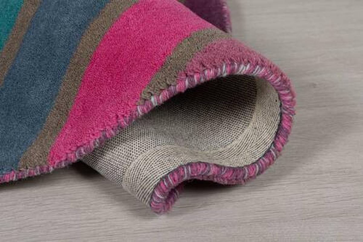 Wollteppich Wollteppich Multicolor B:160cm - Multicolor, Basics, Textil (160cm)