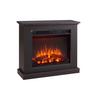 Elektrokamin Phanos - Dunkelbraun, Basics, Metall (82/69/25cm)