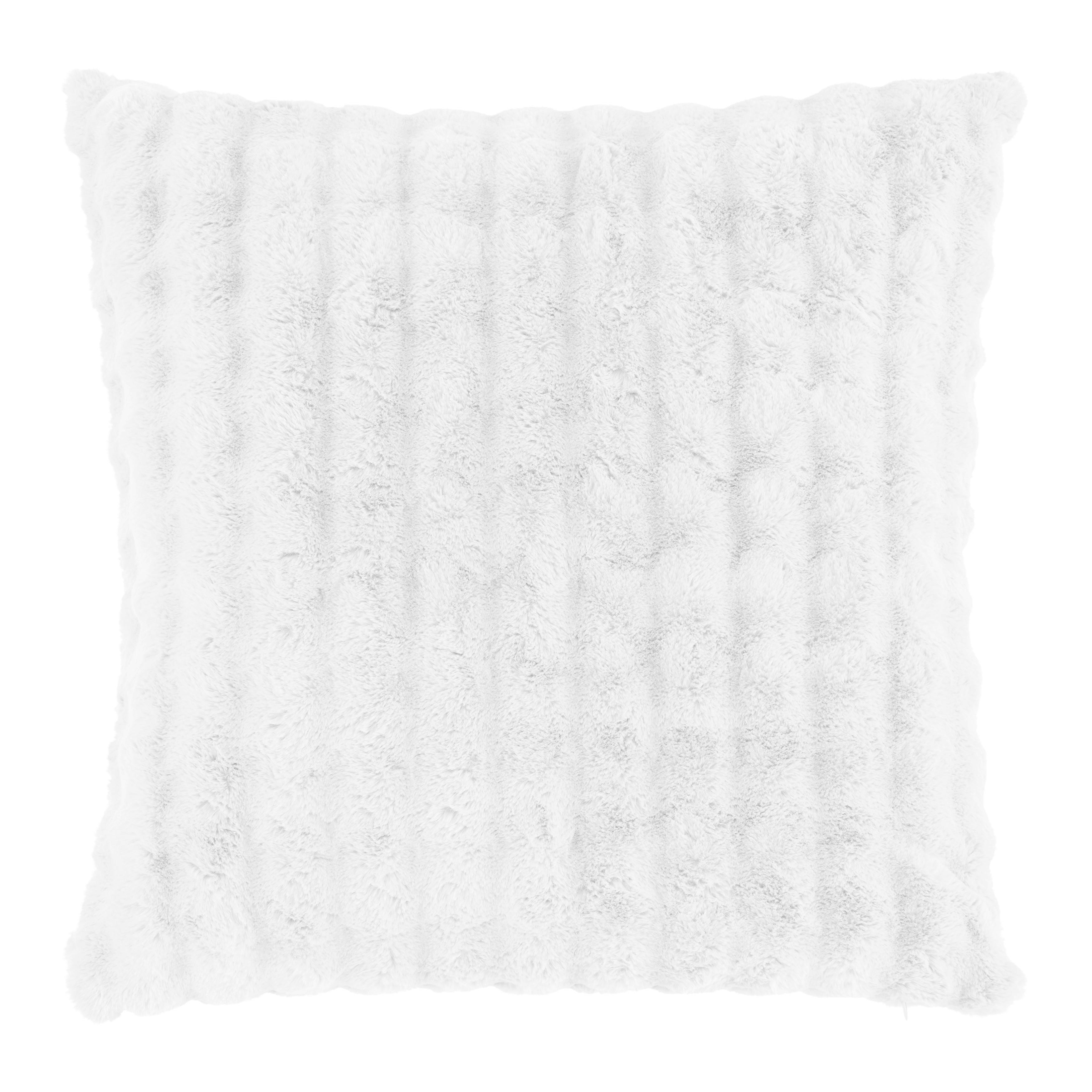 DEKORAČNÍ POLŠTÁŘ BUBBLE - bílá, textil (45/45cm) - Mömax
