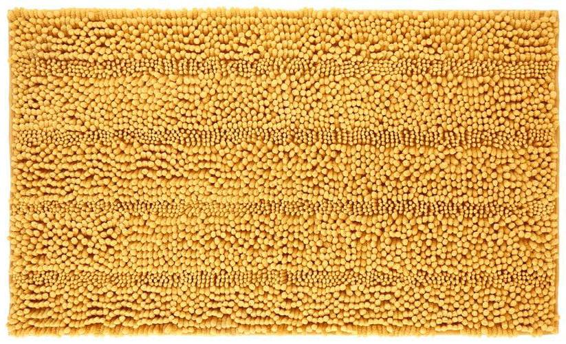 KÚPEĽŇOVÁ PREDLOŽKA Uwe, 60/100cm, žltá - žltá, Basics, textil (60/100cm) - Modern Living