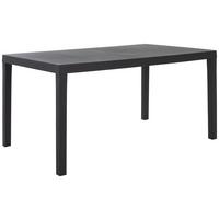 Gartentisch ausziehbar Indo Kunststoff L 150-220 cm - Anthrazit, Basics, Kunststoff (150-220/90/72cm) - Ambia Garden