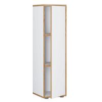 Schuhschrank Salia Honigeiche/weiß B: 60 Cm - Honigeiche/Anthrazit, Design, Holzwerkstoff (60/110/33cm) - MID.YOU