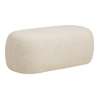 HOCKERBANK Blossomville Creme B: 100cm - Design (100/38/50cm) - MID.YOU
