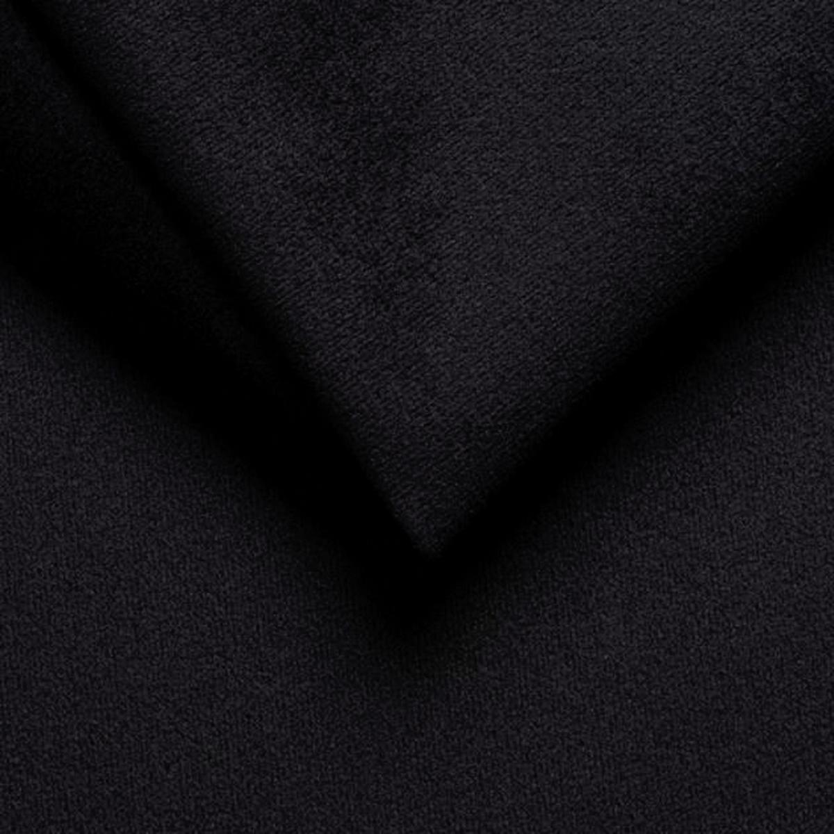 Boxbett Zante Schwarz Lf: 160x200 cm - Schwarz, MODERN, Textil (160/200cm) - Livetastic