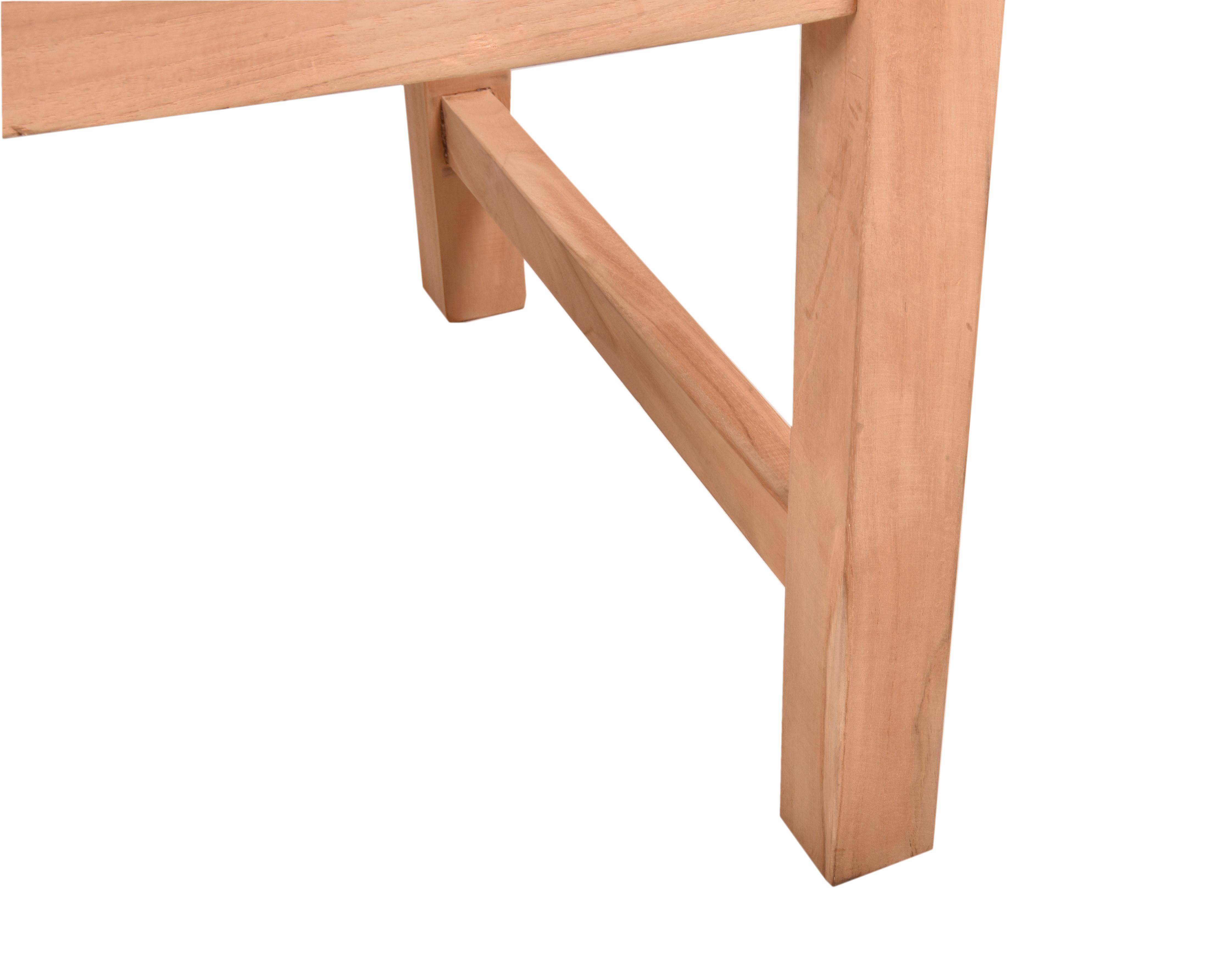 Gartenbank Holz Pantar 2-Sitzer - Braun/Teakfarben, MODERN, Holz (66/92/120cm) - Gardenson