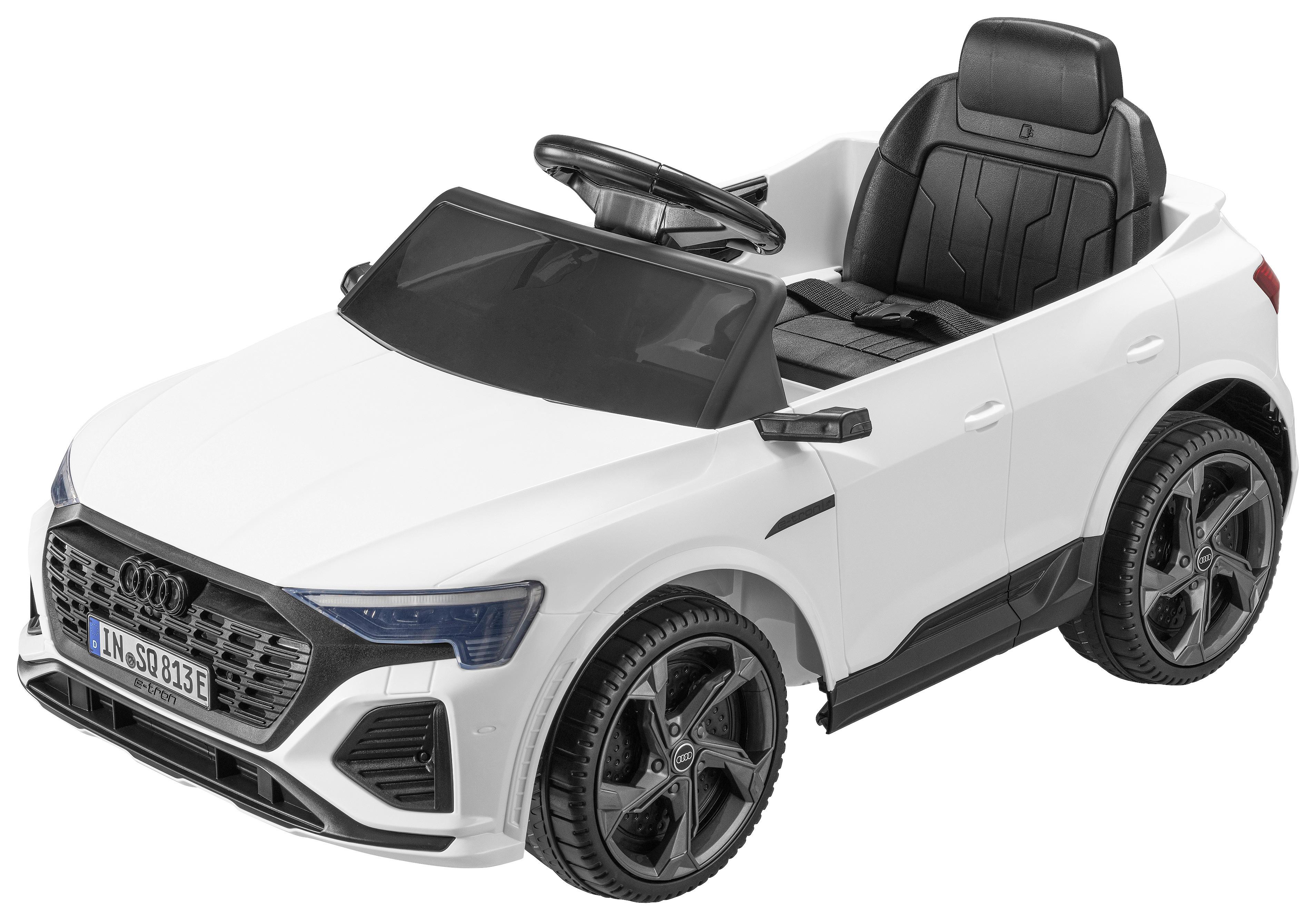 ELEKTRO-KINDERAUTO AUDI TTS - Weiß, Trend, Kunststoff/Metall (99/54/46cm) - BUNINO