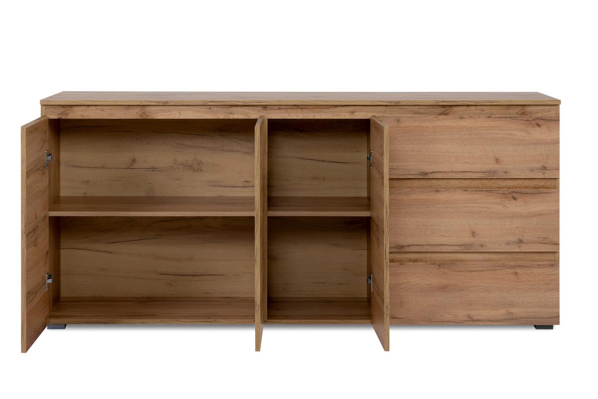 Sideboard 178 Cm Image 51a Honig Eiche - Honigeiche, Design, Holzwerkstoff (178/80/40cm) - MID.YOU