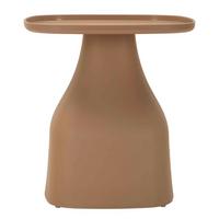 Couchtisch Gea Table Grau B: 48 Cm - Beige, Basics, Kunststoff (48/50/48cm)