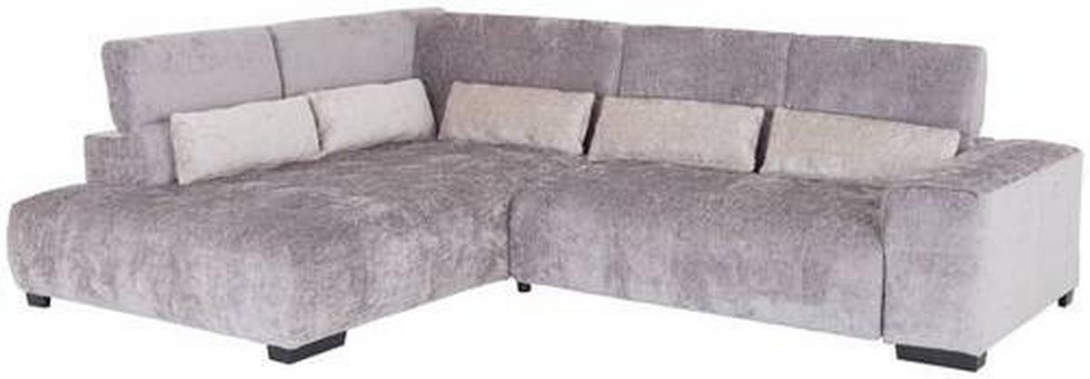 Ecksofa Matera - Beige/Schwarz, MODERN, Holz/Holzwerkstoff (230/311cm)