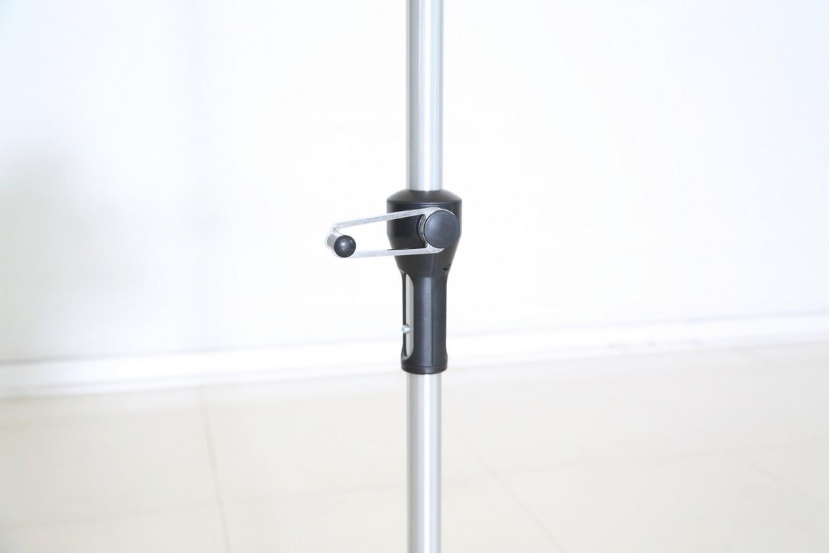 Sonnenschirm Acapole Bl: 200 X 300 cm Natur- / Plantinfarben - Platinfarben/Naturfarben, Basics, Textil/Metall (200/300cm) - Gardenson