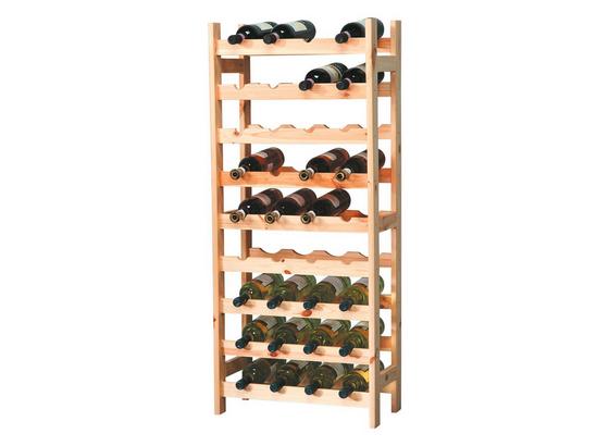 Weinregal Vino 36 Flaschen Kiefer - Kieferfarben, KONVENTIONELL, Holz (43/119/25cm) Weinregal Vino 36 Flaschen Kiefer - Kieferfarben, KONVENTIONELL, Holz (43/119/25cm)
