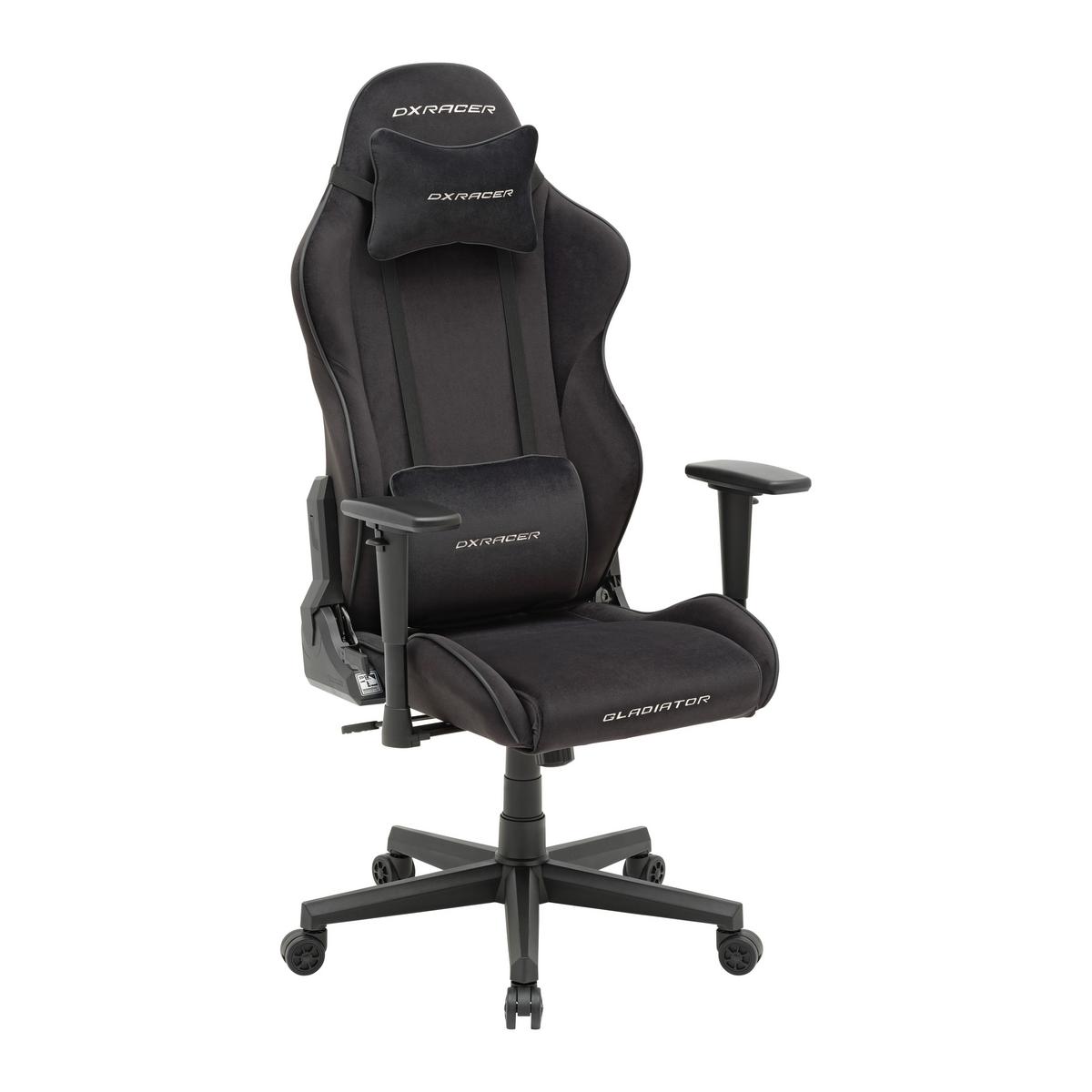 Herná stolička GLADIATOR - čierna, Modern, textil/plast (70/126/70cm) - Dxracer