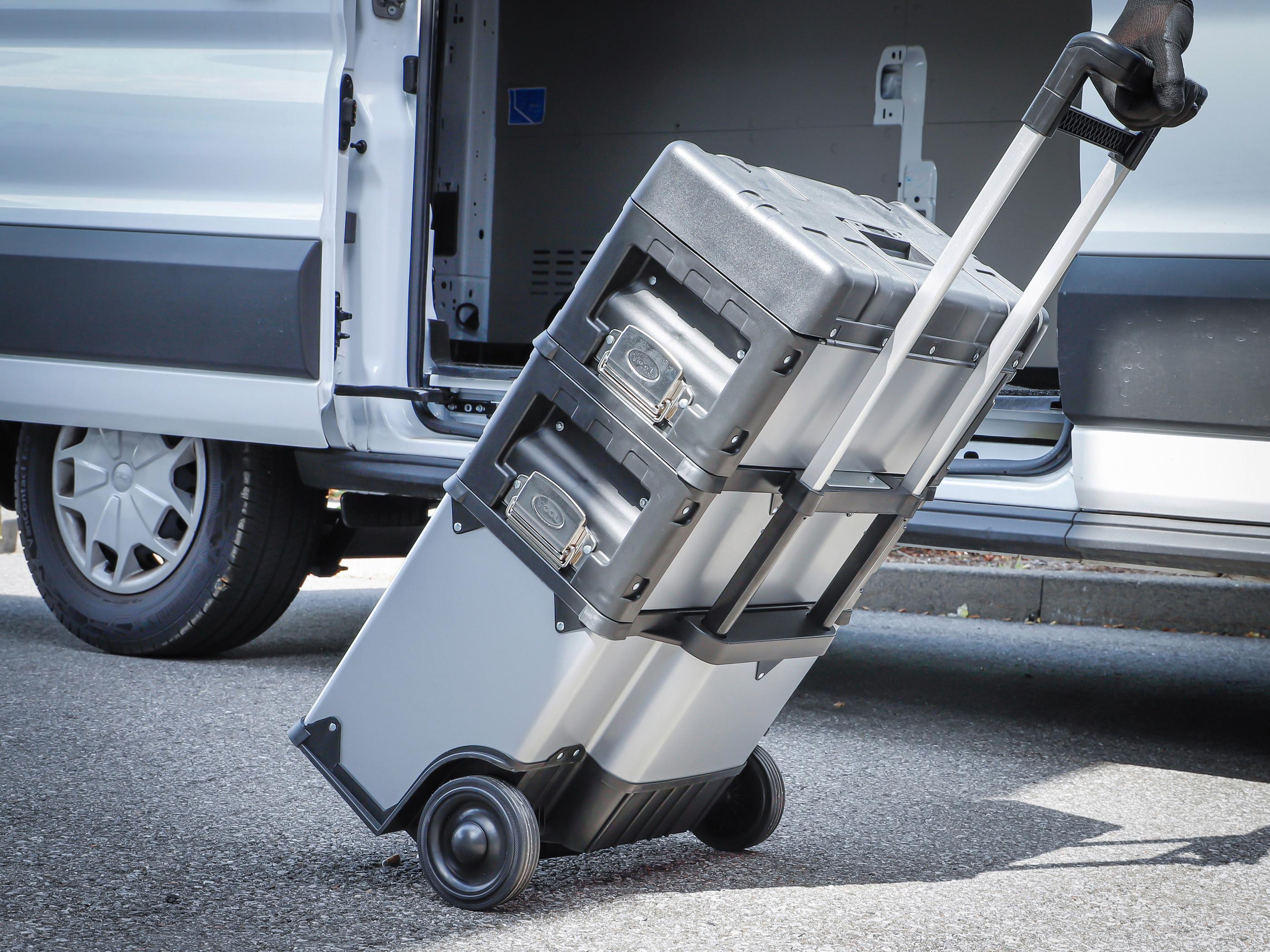 Montagewagen 15506 - Schwarz/Grau, Basics (51,5/100/32cm)