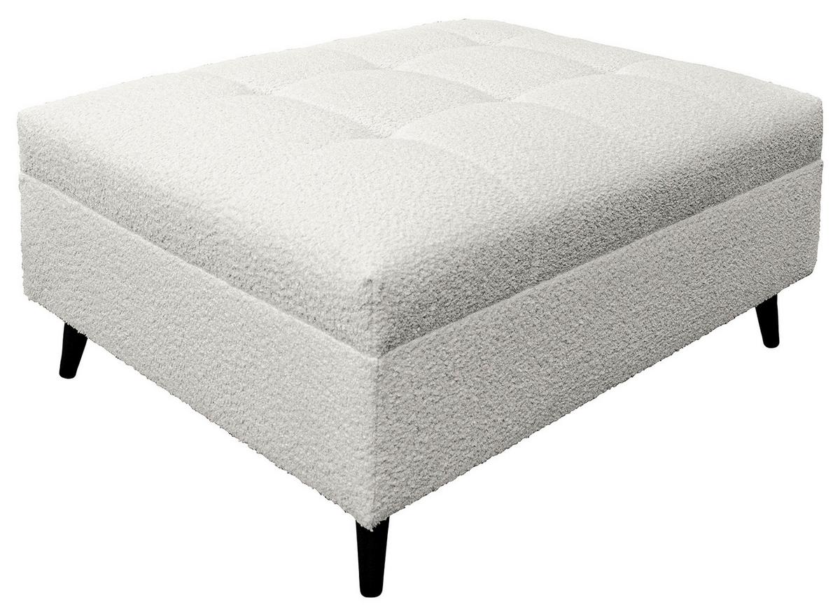 Ecksofa Pruno, Hellgrau S: 174x247 Cm - Hellgrau/Schwarz, Design, Textil (174/247cm) - MID.YOU