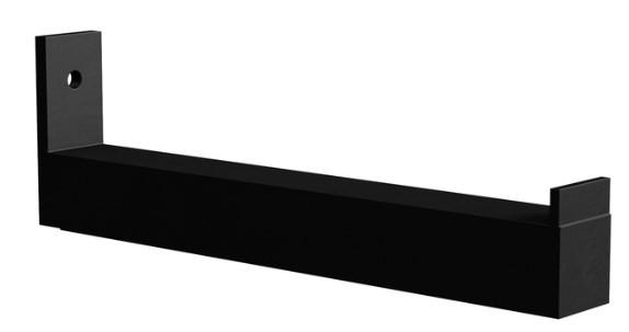 Garderobenhaken Nimes Schwarz B: 2,5 Cm