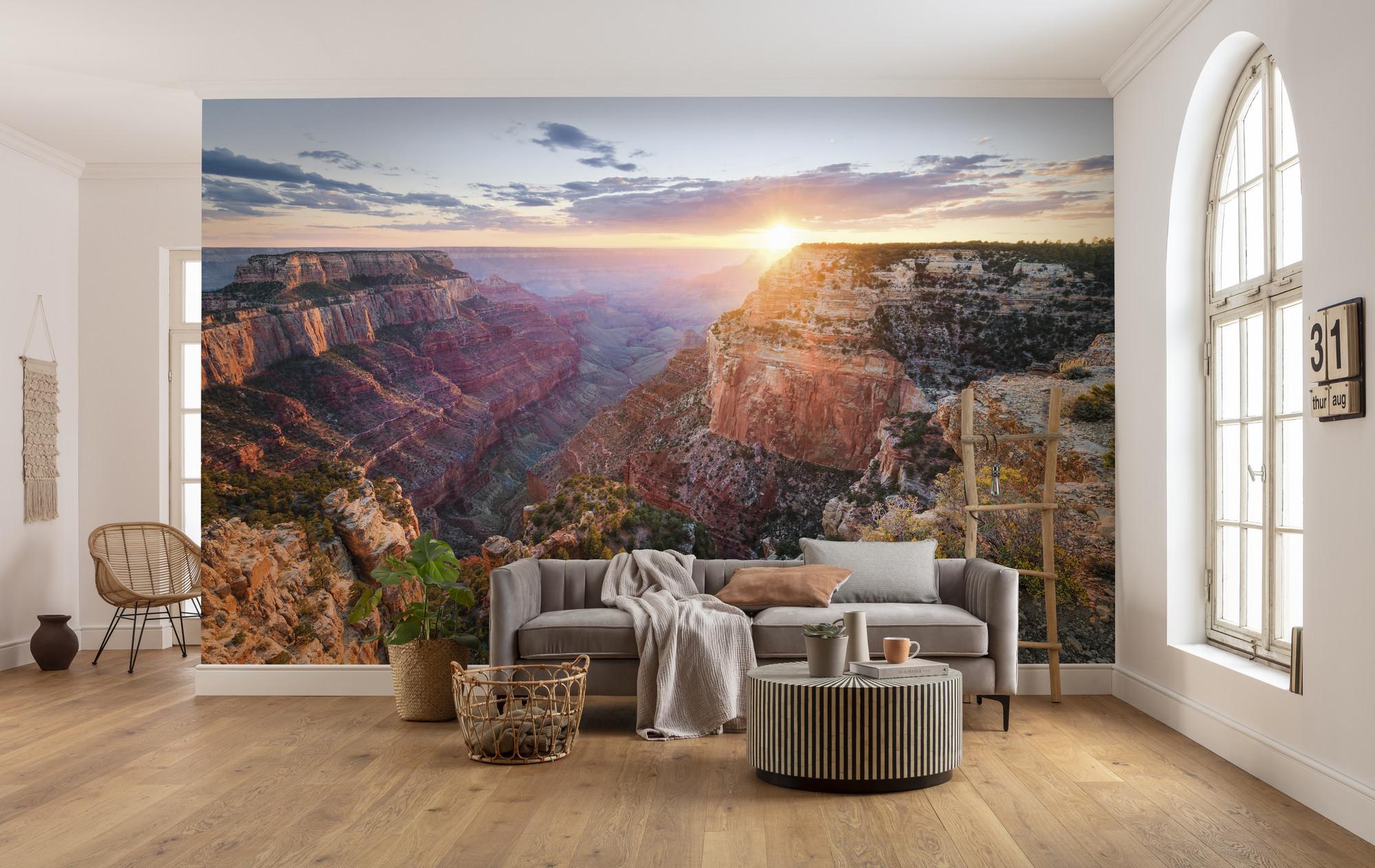 Fototapete Imperial View - Multicolor, Trend, Textil (450/280cm)