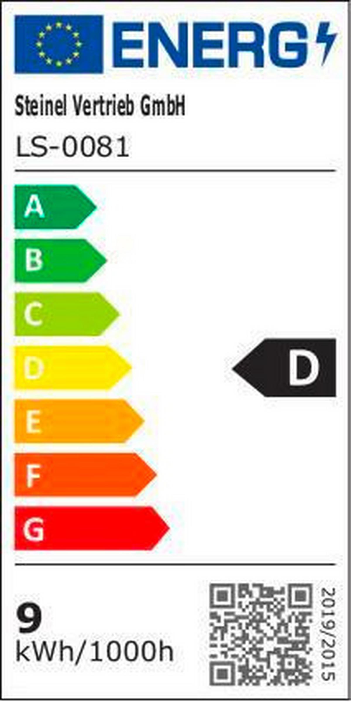 Led-außenwandleuchte Für 1xled Mit Bewegungsmelder - Anthrazit, Design, Metall (9,2/6,3/13,7cm) - Steinel