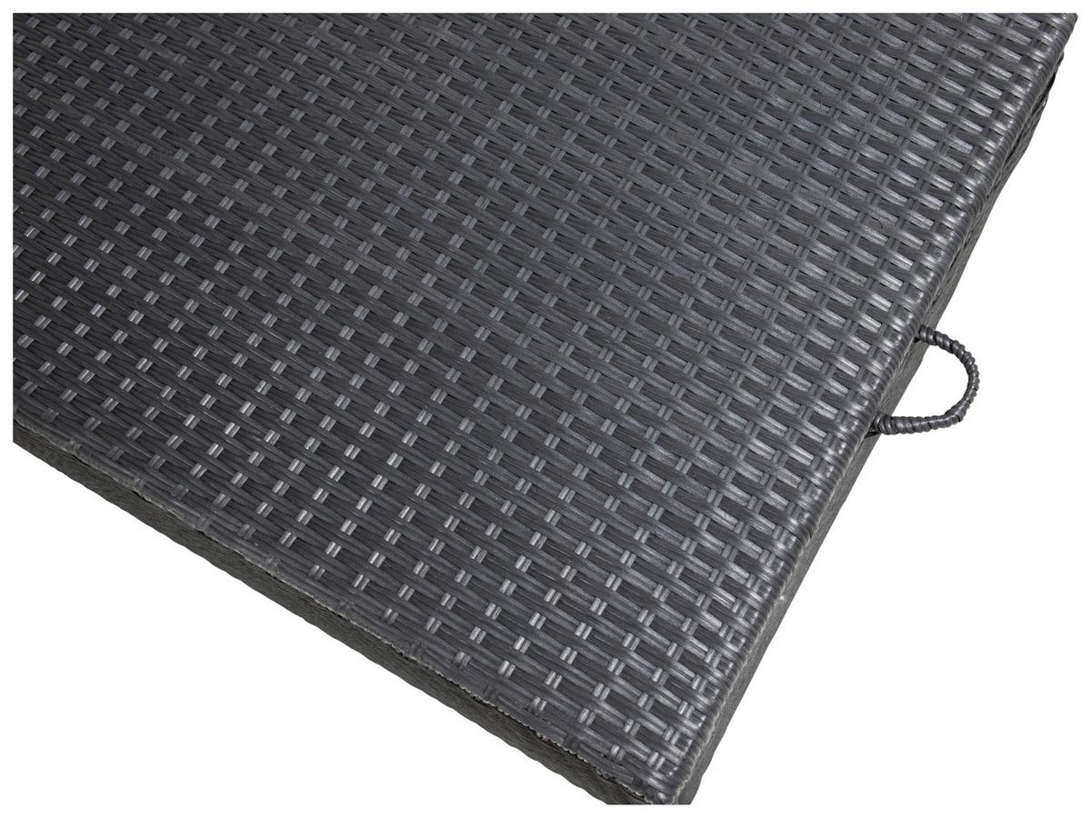 Kissenbox London - Schwarz, KONVENTIONELL, Holz (130/60/60cm) - Gardenson