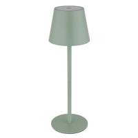 Akku-tischleuchte 58488bg Verschlusslicht - Hellgrün, Design, Kunststoff/Metall (11,5/36cm) - Globo