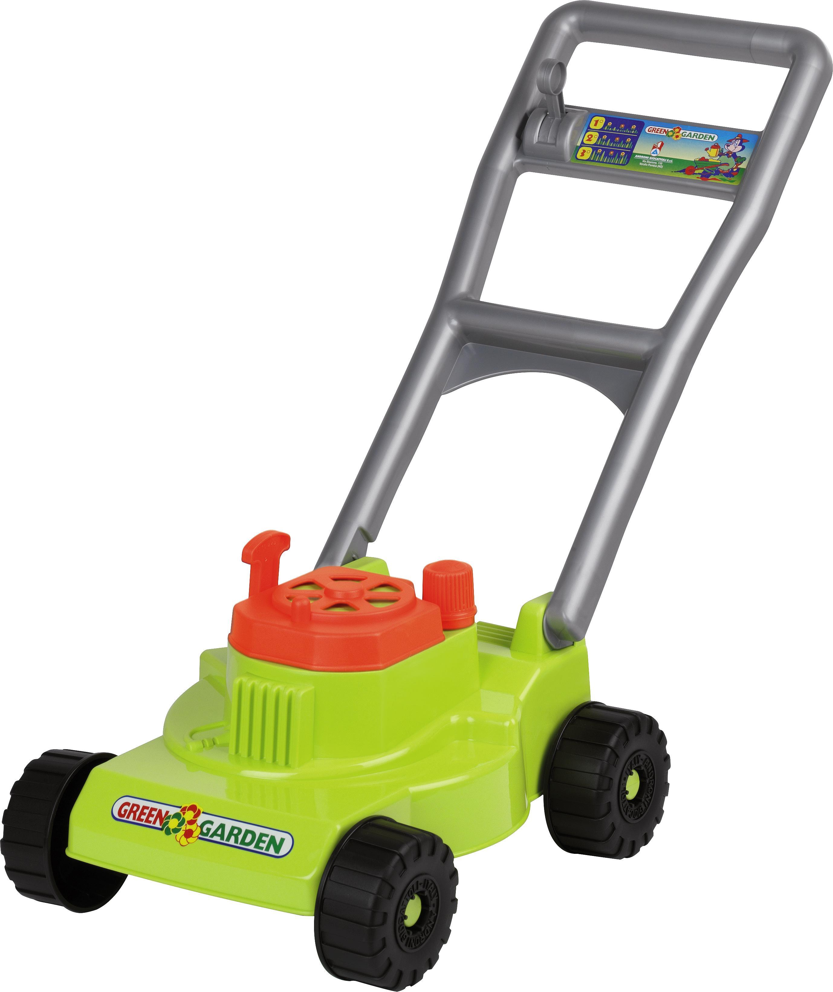 Gyerek Fűnyíró Freddy - Zöld/Narancs, Műanyag (55/27/48cm)