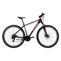Mountainbike Hardtail 29 Zoll Morzine 21 Gänge - Rot/Schwarz, Basics, Metall (139/76/21cm) - KS Cycling