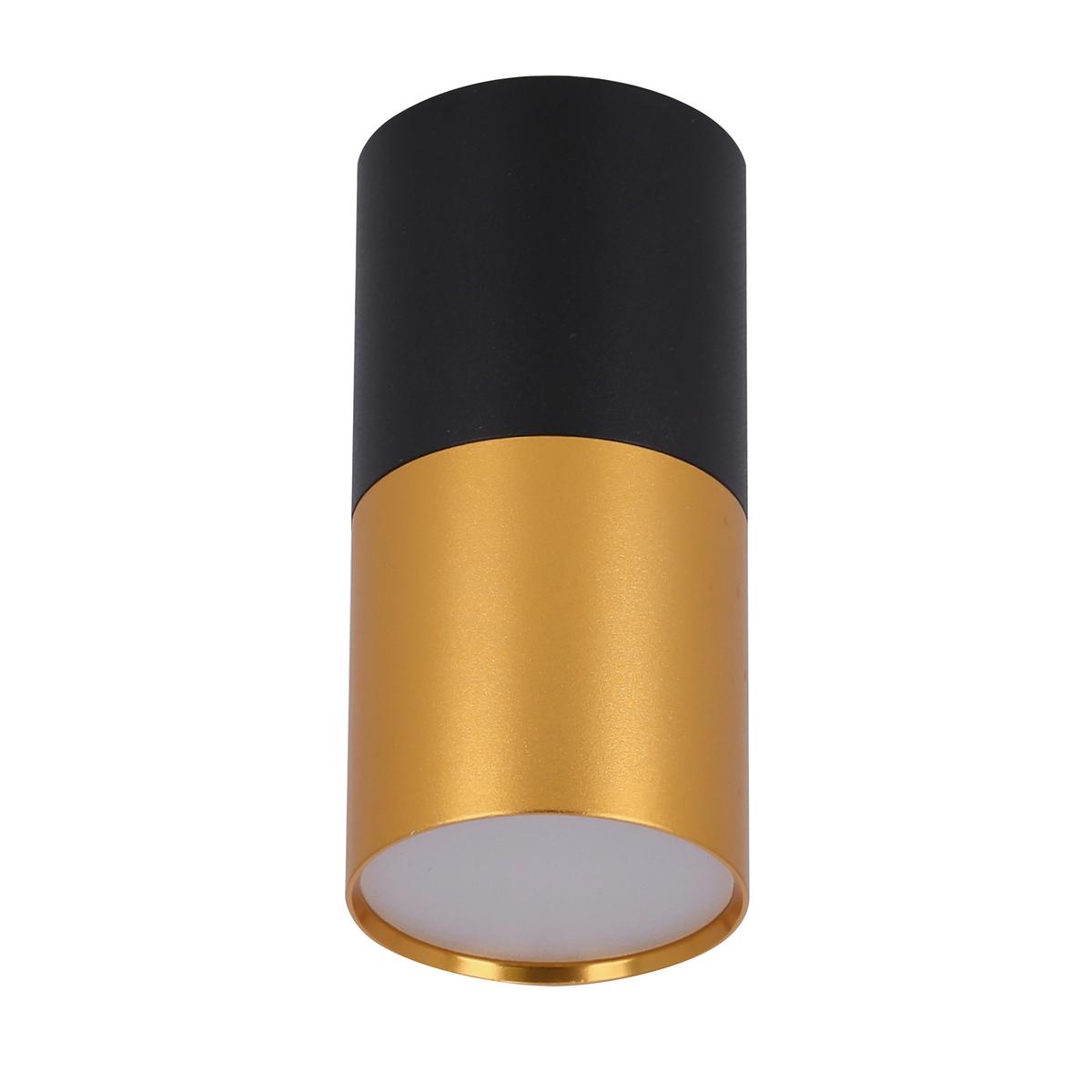 LED-Deckenleuchte 2281728 Tube - Schwarz, Design, Metall (5.8/5.8/12cm)