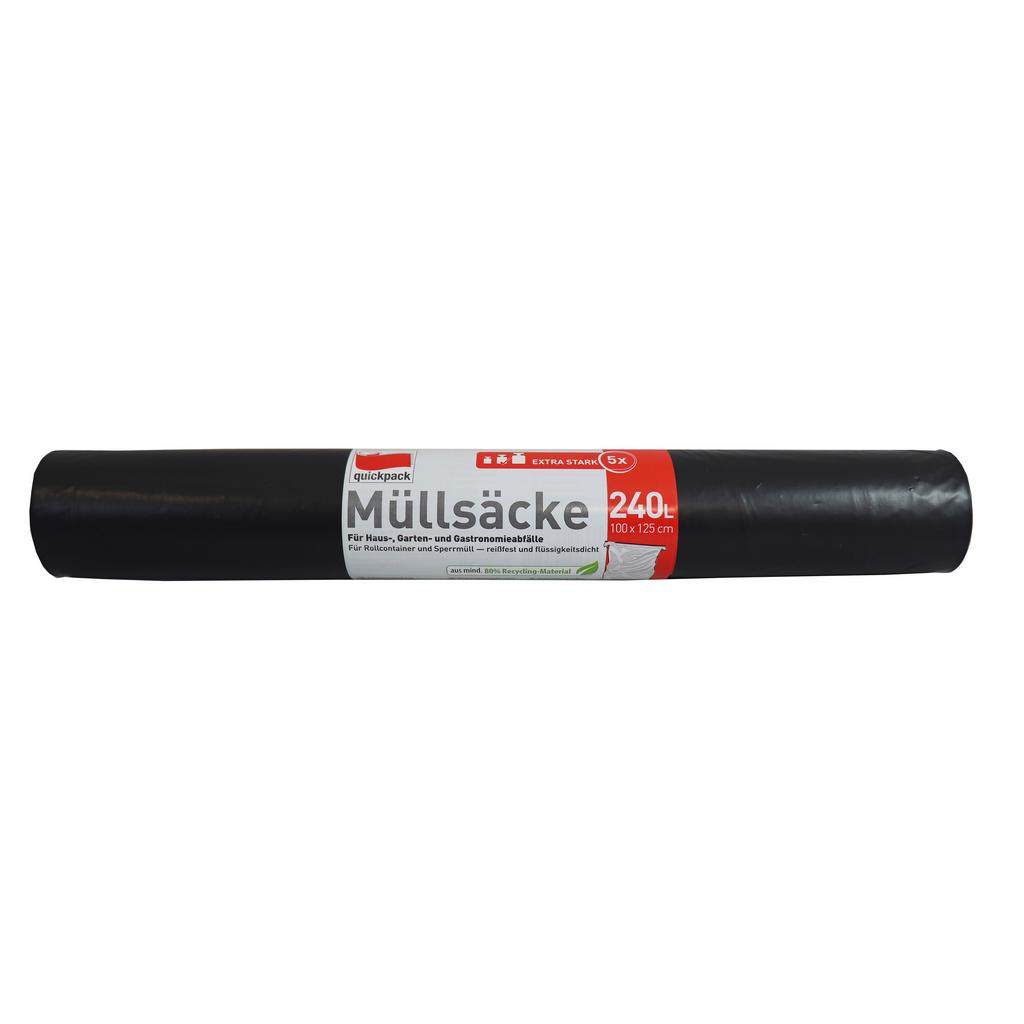 Müllbeutel BLACKI, 240 Liter BLACKI