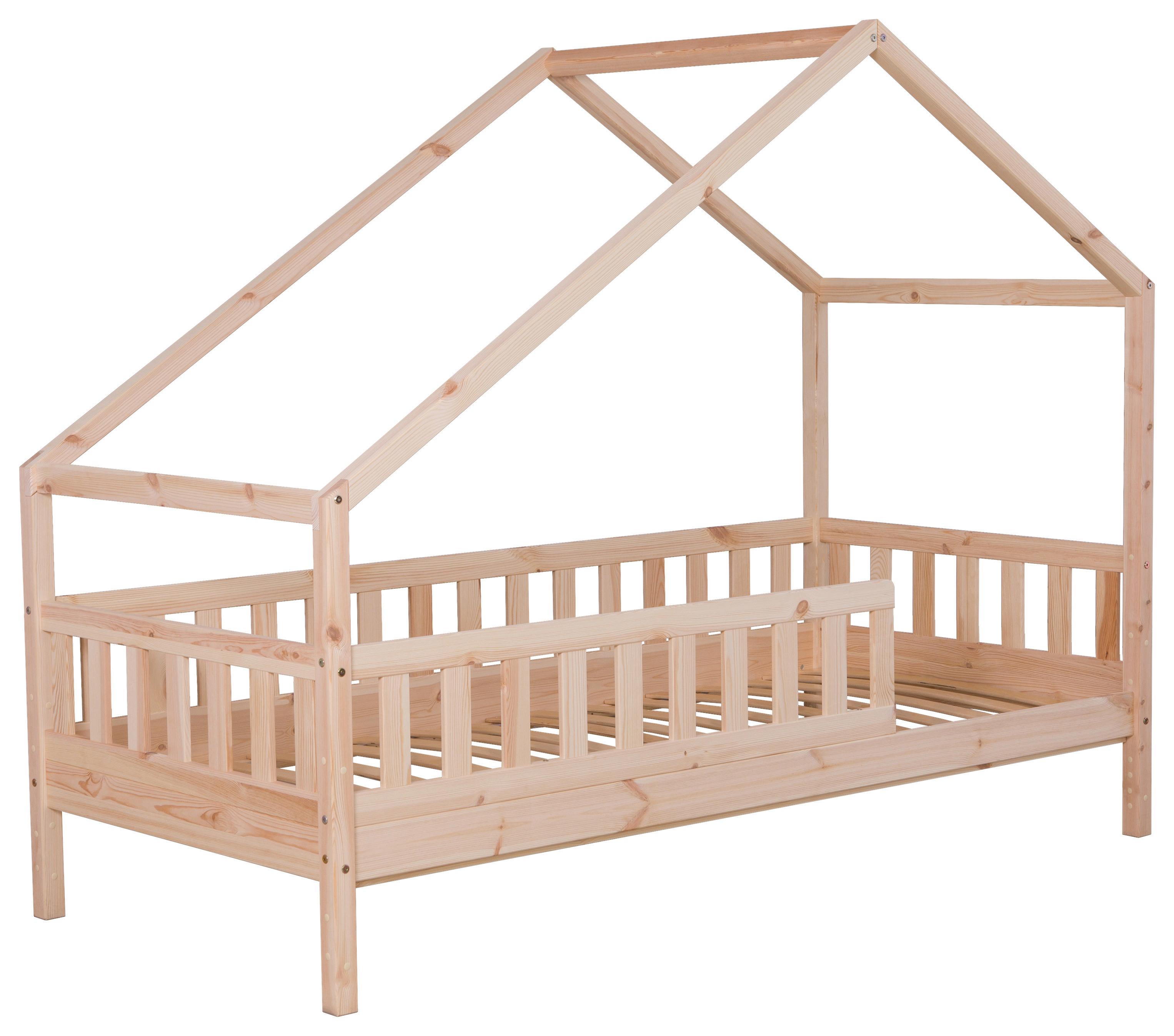 Hausbett Lou Naturfarben B: 140 Cm - Naturfarben, MODERN, Holz (140/200cm) - MID.YOU