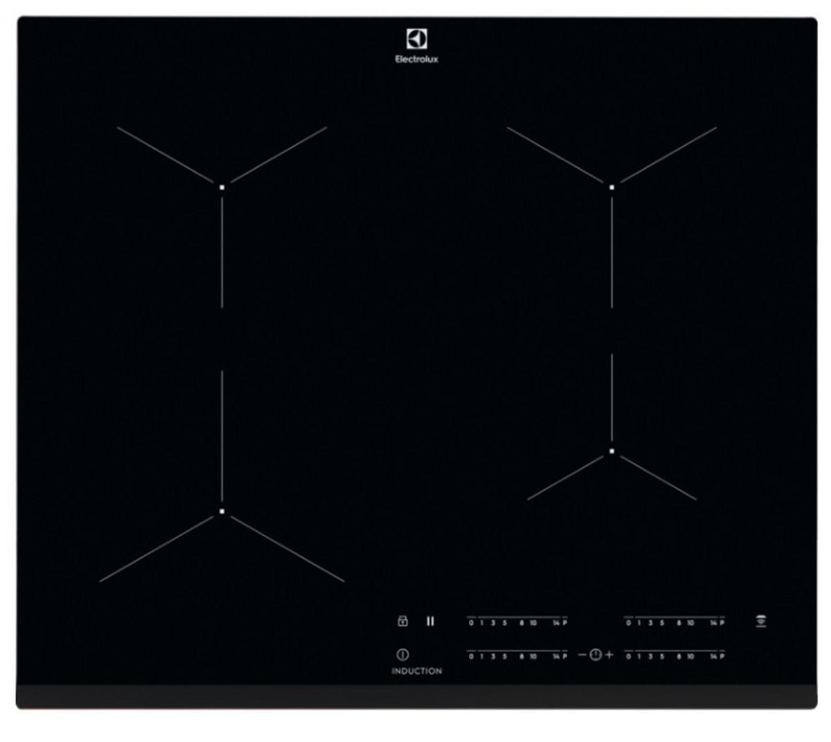 Indukční varná deska Electrolux EIT61443B - černá, Moderní, kov/sklo (59/4,4/52cm) - Electrolux