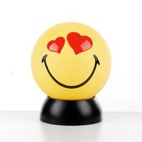 Kindertischleuchte Giallo Hellgelb L: 15 cm - Hellgelb/Schwarz, Basics, Kunststoff (15/15/20cm)