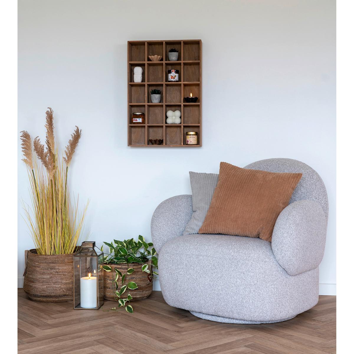 KORBSET Erba Braun - Braun, Design, Naturmaterialien