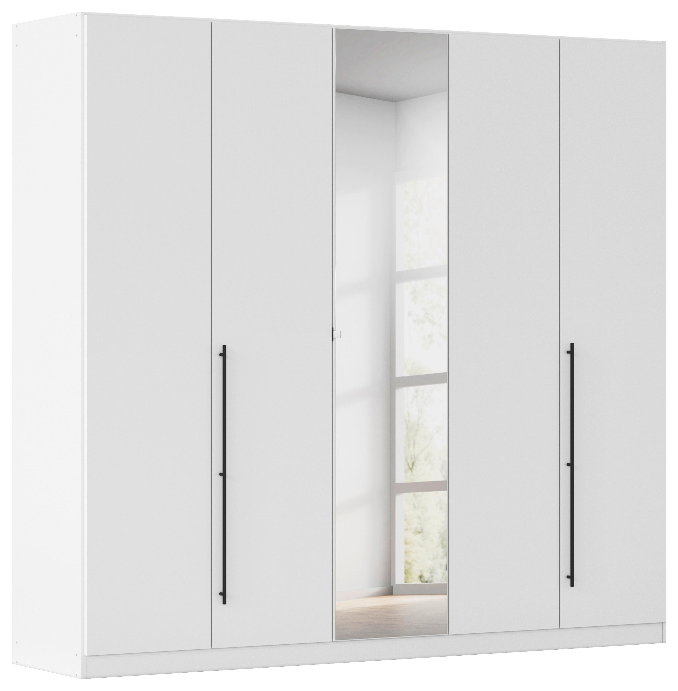Kleiderschrank Safari mit Spg. Weiß B: 226cm