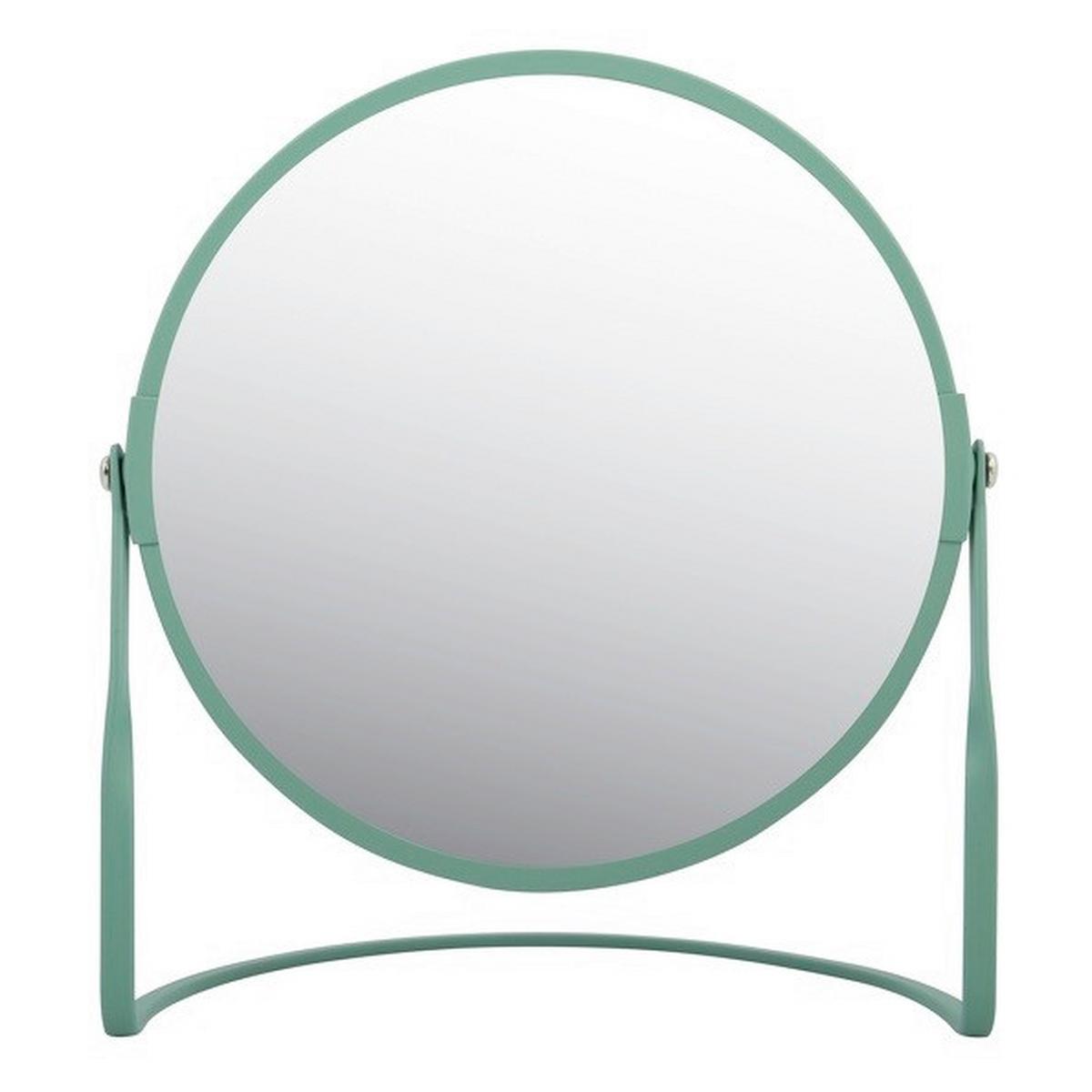 Standspiegel Akira Matt-Green - Grün, Basics, Glas (18,4/10,5/20cm)