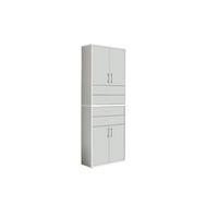 Aktenschrank Office Edition Weiß B: 84,4cm - Weiß, MODERN, Holzwerkstoff (84,4/227,2/33cm) - MID.YOU