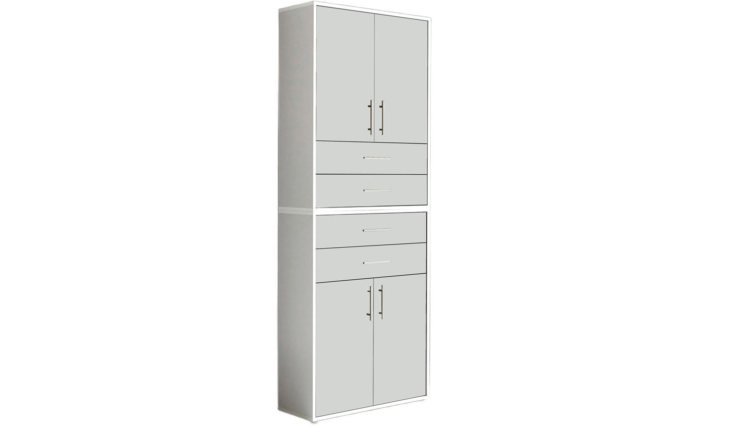 Aktenschrank Office Edition Weiß B: 84,4cm