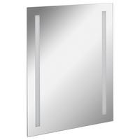 Wandspiegel Linear Rechteckig 60x75 Cm Ohne Rahmen Mit Led - Basics, Glas (60/75/2cm) - MID.YOU