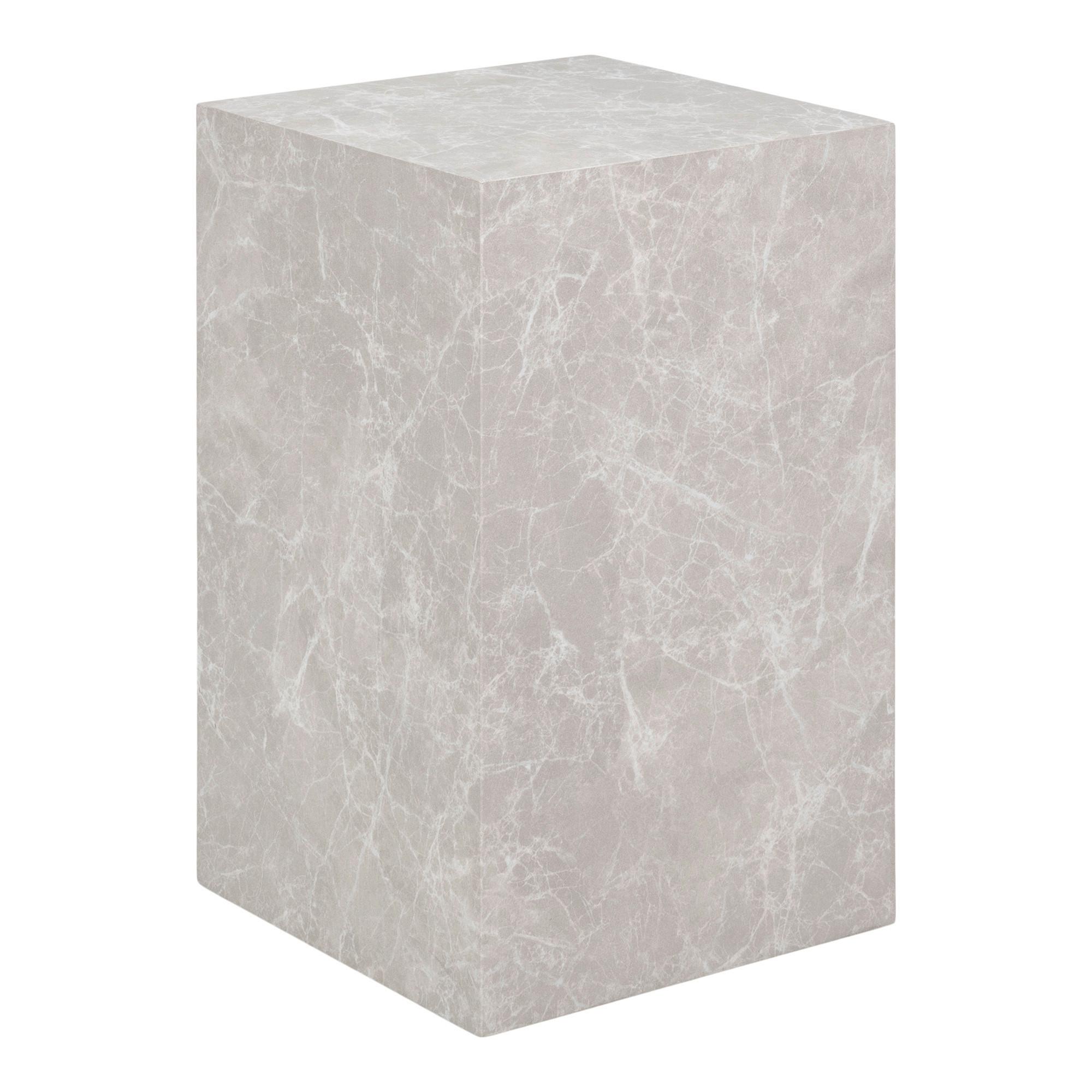Beistelltisch Prague Greige B: 30 cm - Greige, Basics, Holzwerkstoff (30/30/50cm)